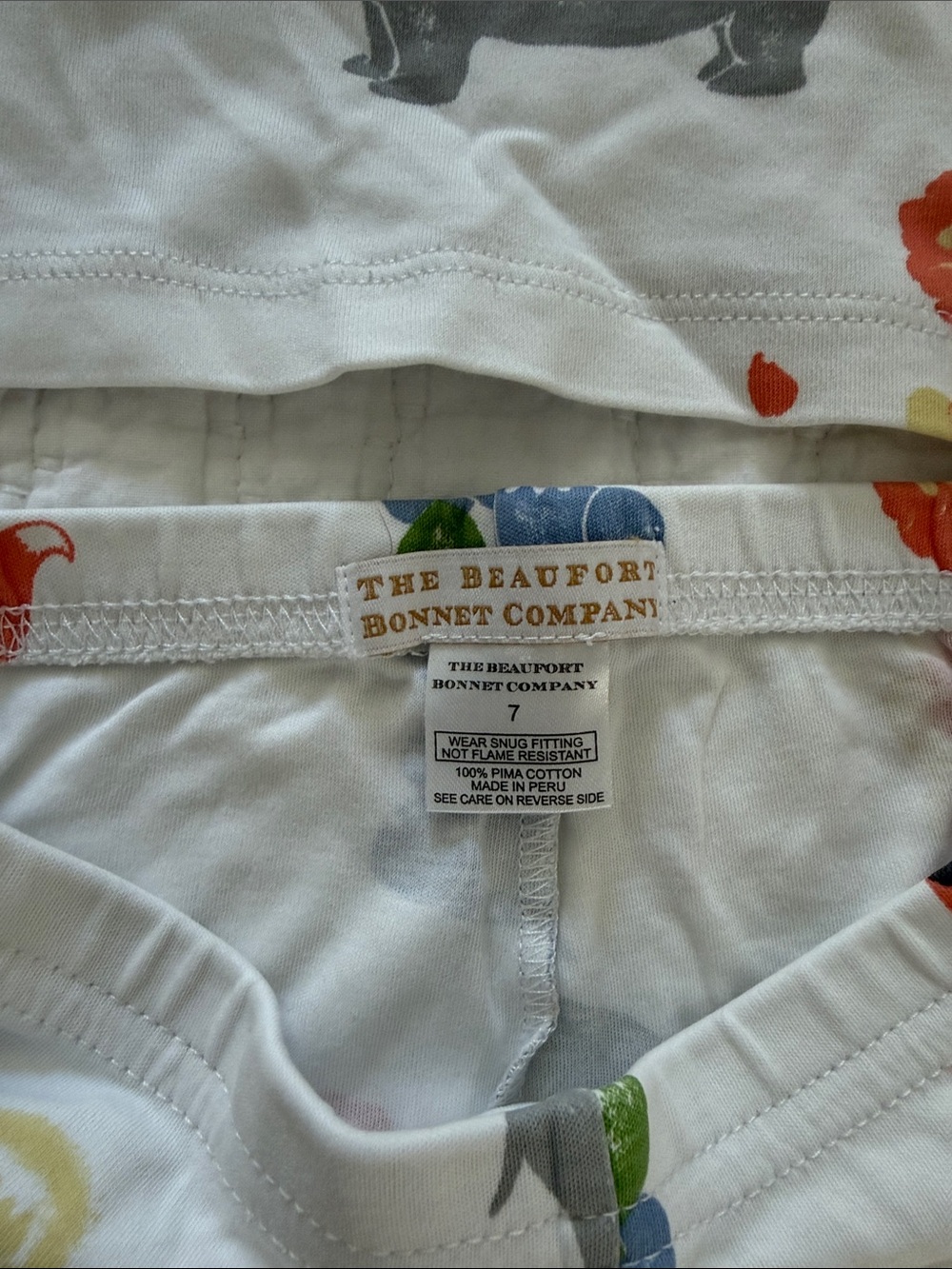 The Beaufort Bonnet Company’s Sara Jane’s Sweet Dreams pajama set - Picture 3 of 8